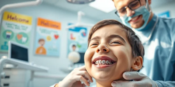 Explore braces Myrtle Beach with a caring orthodontist in a bright dental office setting.