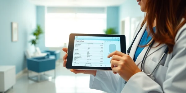 Integrating ePrescribing systems for efficient healthcare delivery in a modern clinic.